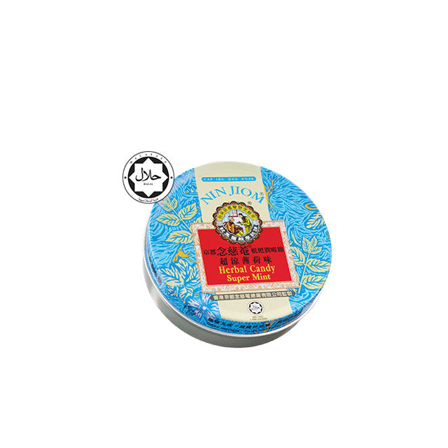 NIN JIOM HERBAL CANDY SUPER MINT 60G