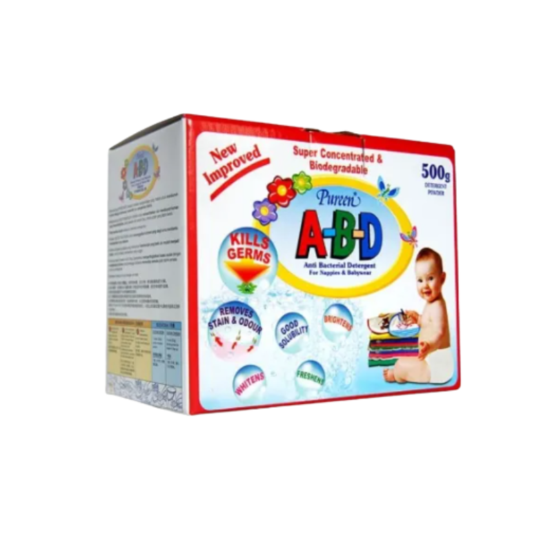 PUREEN A-B-D DETERGENT POWDER 500G
