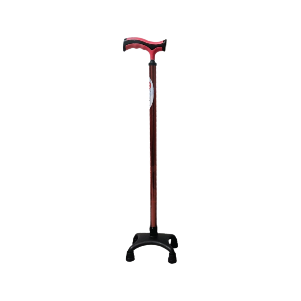 MOBILIS EURO STYLE QUAD CANE MO-9282L (BROWN)
