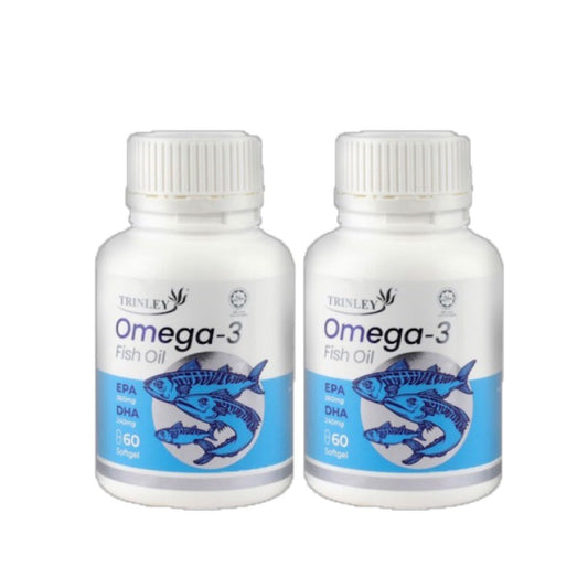 TRINLEY OMEGA-3 FISH OIL 60SX2