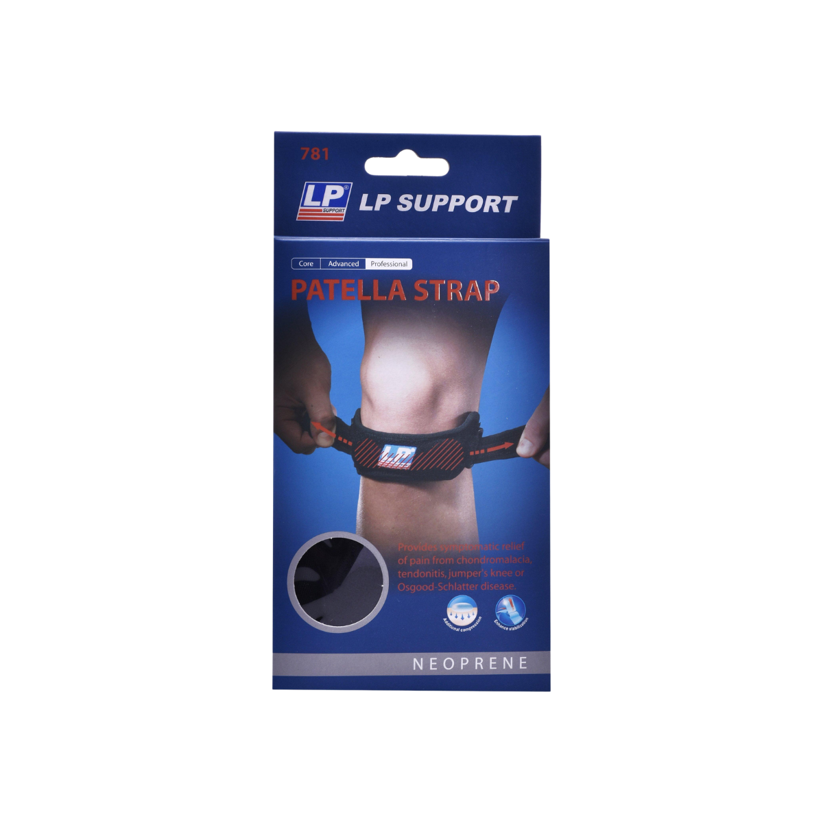 LP 781 SUPPORT PATELLA STRAP NEOPRENE
