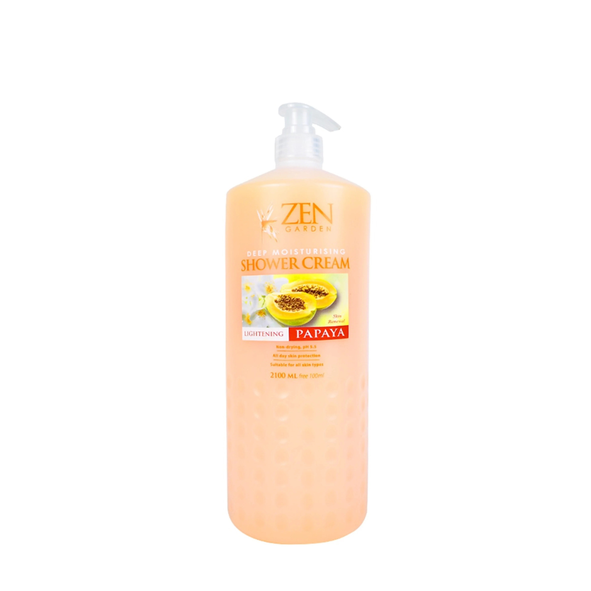 ZEN GARDEN PAPAYA SHOWER CREAM 2100ML