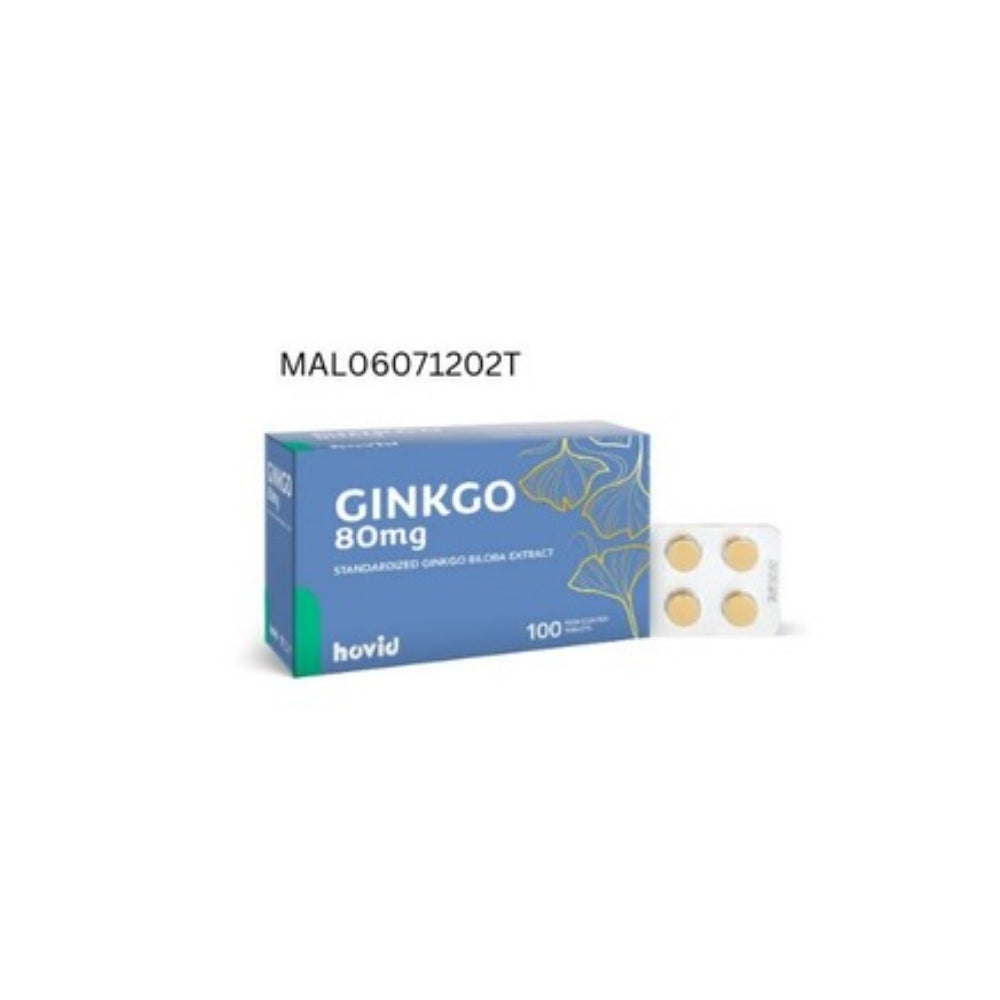 HOVID GINKGO EXTRACT 80MG 10X10S