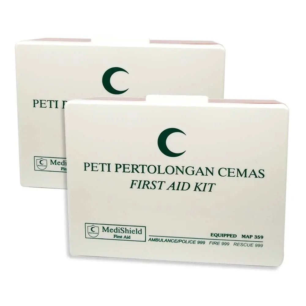 MEDISHIELD FIRST AID KIT ABS MAP 359 (PREMIUM) - EQUIPPED