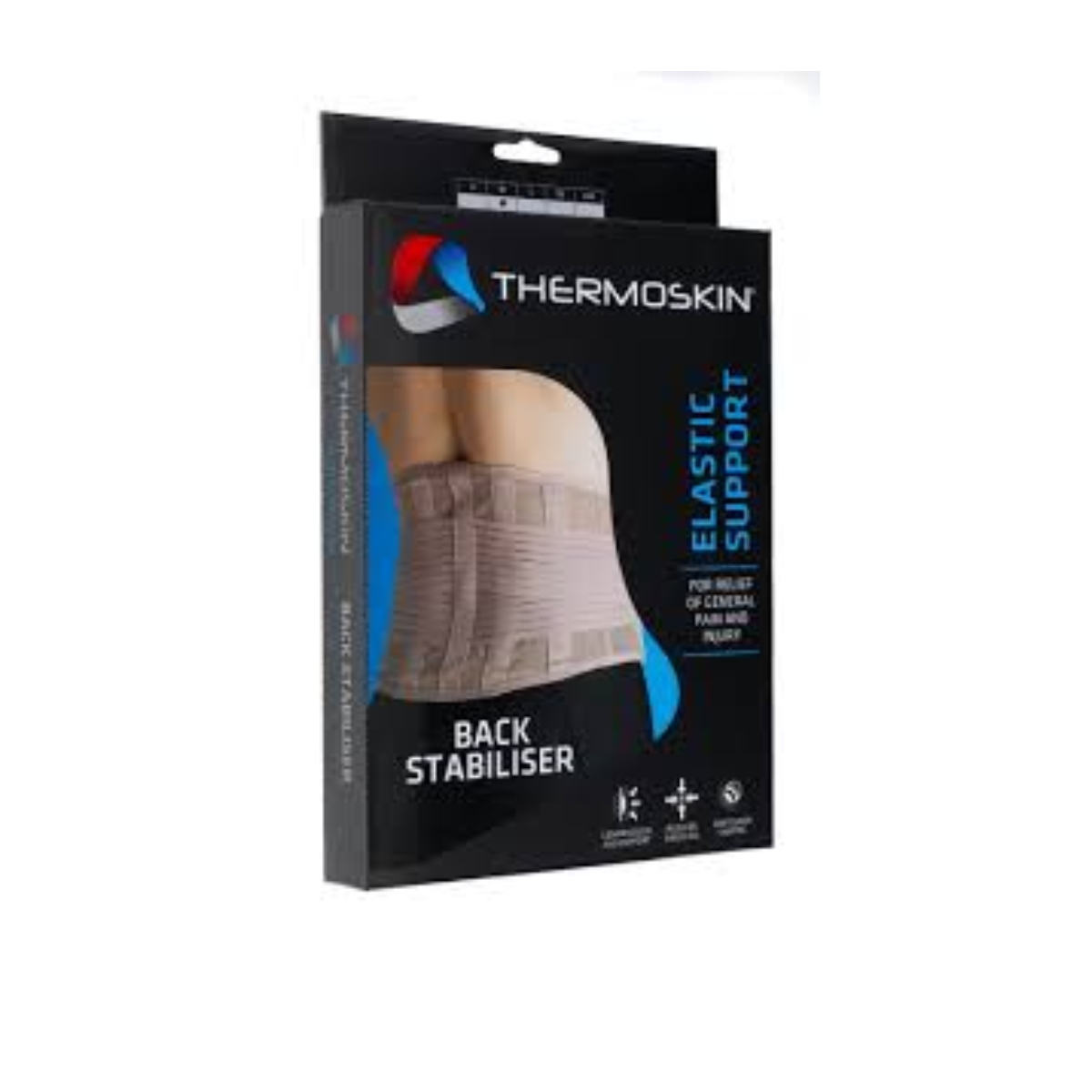 THERMOSKIN ELASTIC / ADJUSTABLE BACK STABILISER L