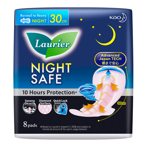LAURIER NIGHT SAFE WING 30CM 8S