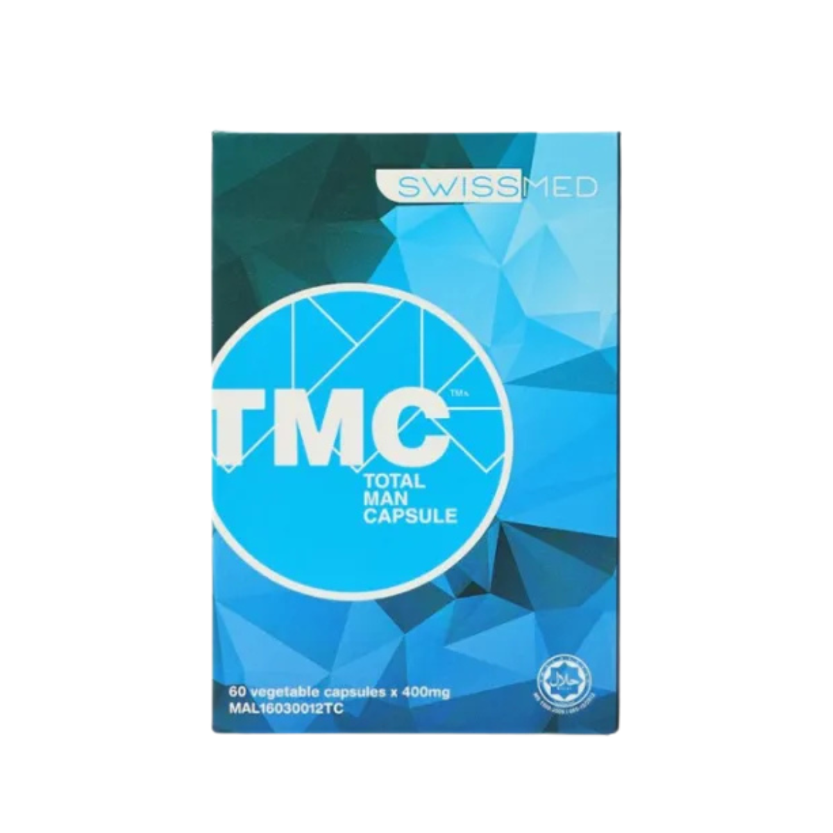 SWISSMED TOTAL MEN CAP 60S