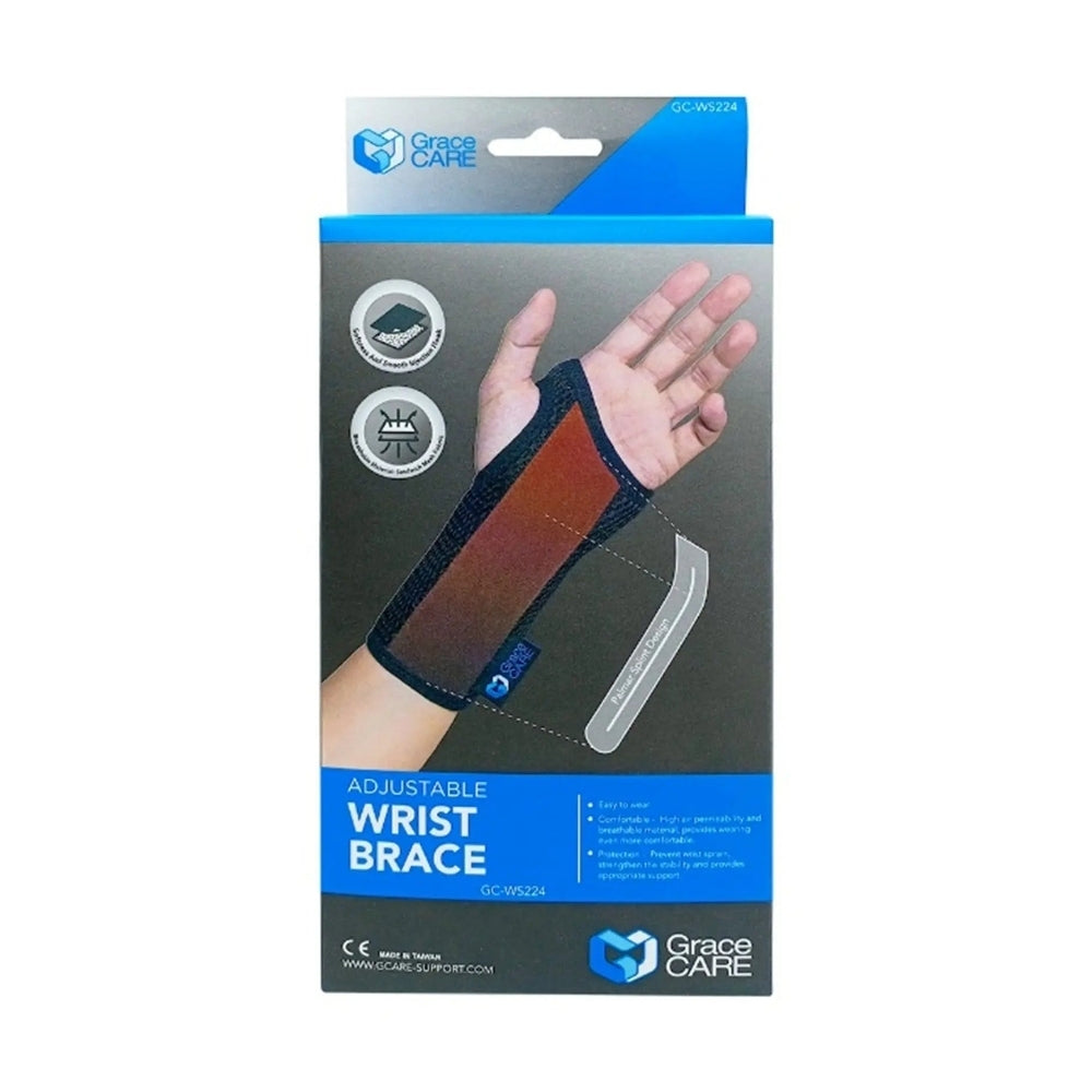 GRACE CARE ADJUSTABLE WRIST BRACE SUPPORT GC-WS224 SIZE M