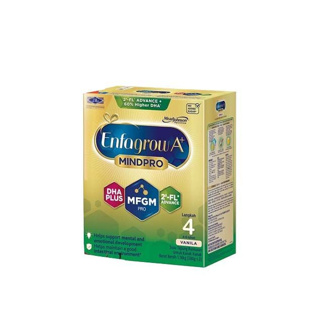 ENFAGROW A+ MINDPRO 2FL STEP 4 VANILLA 580G
