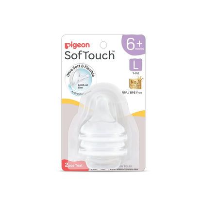 PIGEON SOFTOUCH TEAT L 2S (79663)