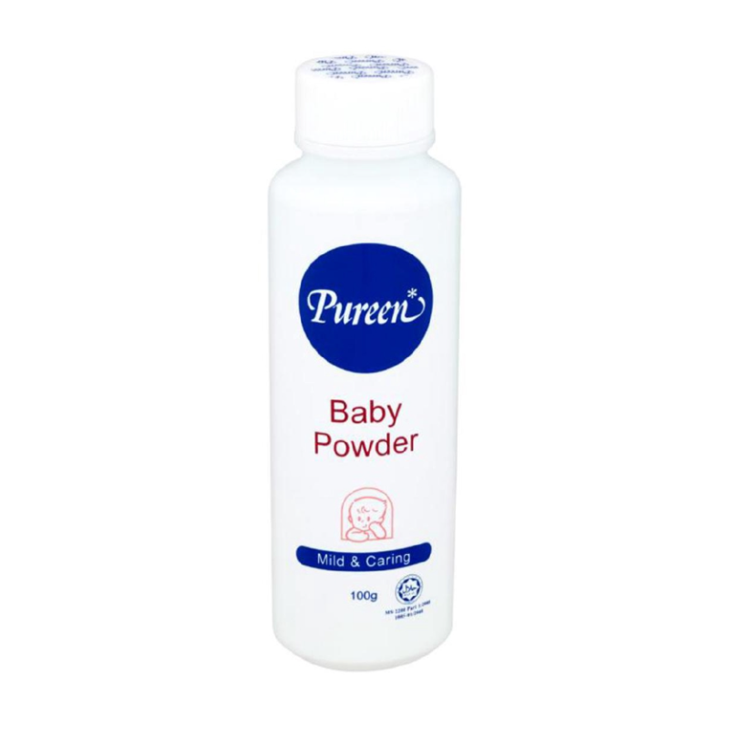 PUREEN BABY POWDER MILD & CARING 100G