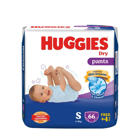 HUGGIES DRY PANTS SJP S 66S
