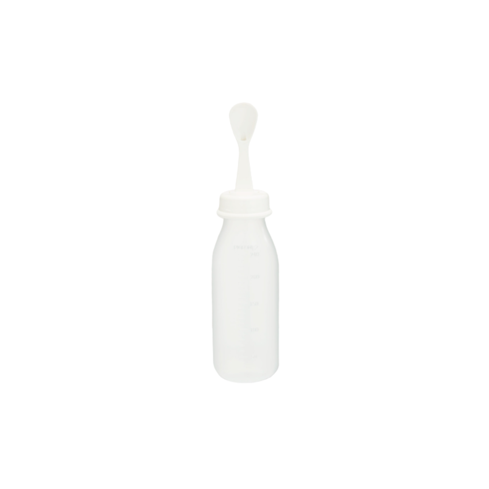 PIGEON WEANING BOTTLE WITH SPOON 240ML (03329)