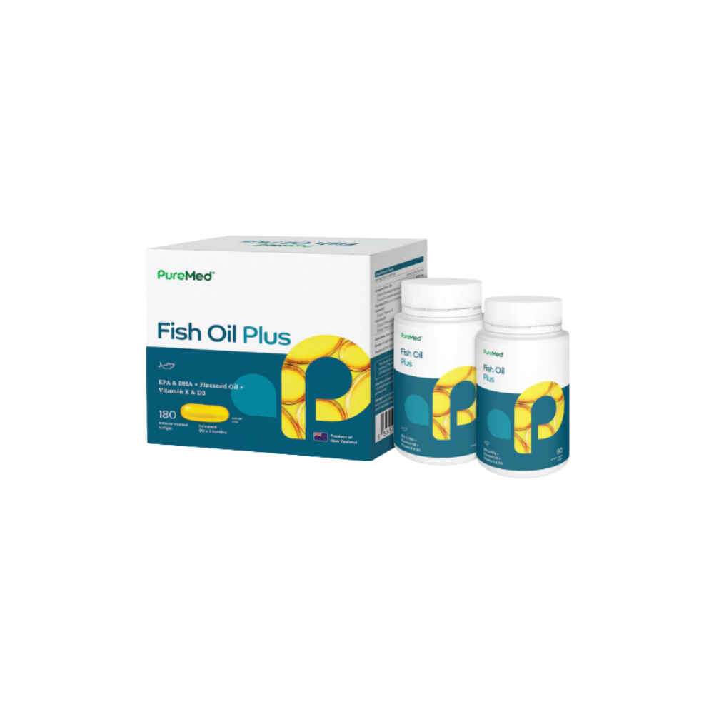PUREMED FISH OIL PLUS 2X90S