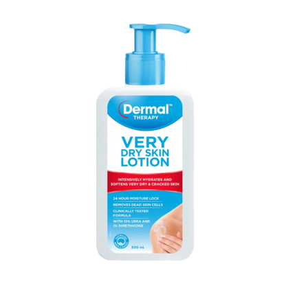 DERMAL THERAPY VERY DRY SKIN LOTION 500ML