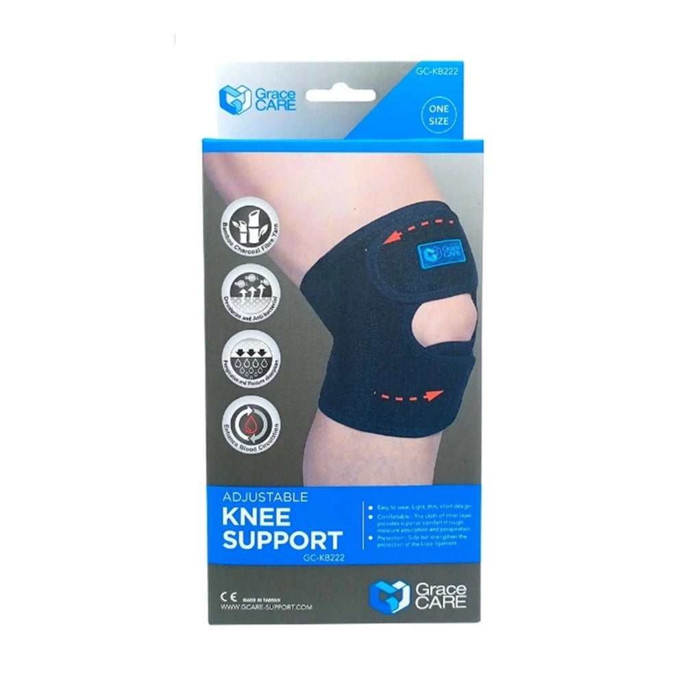 GRACE CARE ADJUSTABLE KNEE SUPPORT GC-KB222 FREE SIZE