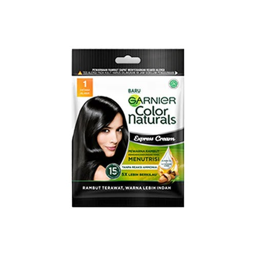 GARNIER COLOR NATURALS NO 1 NATURAL BLACK (SACHET) 1S
