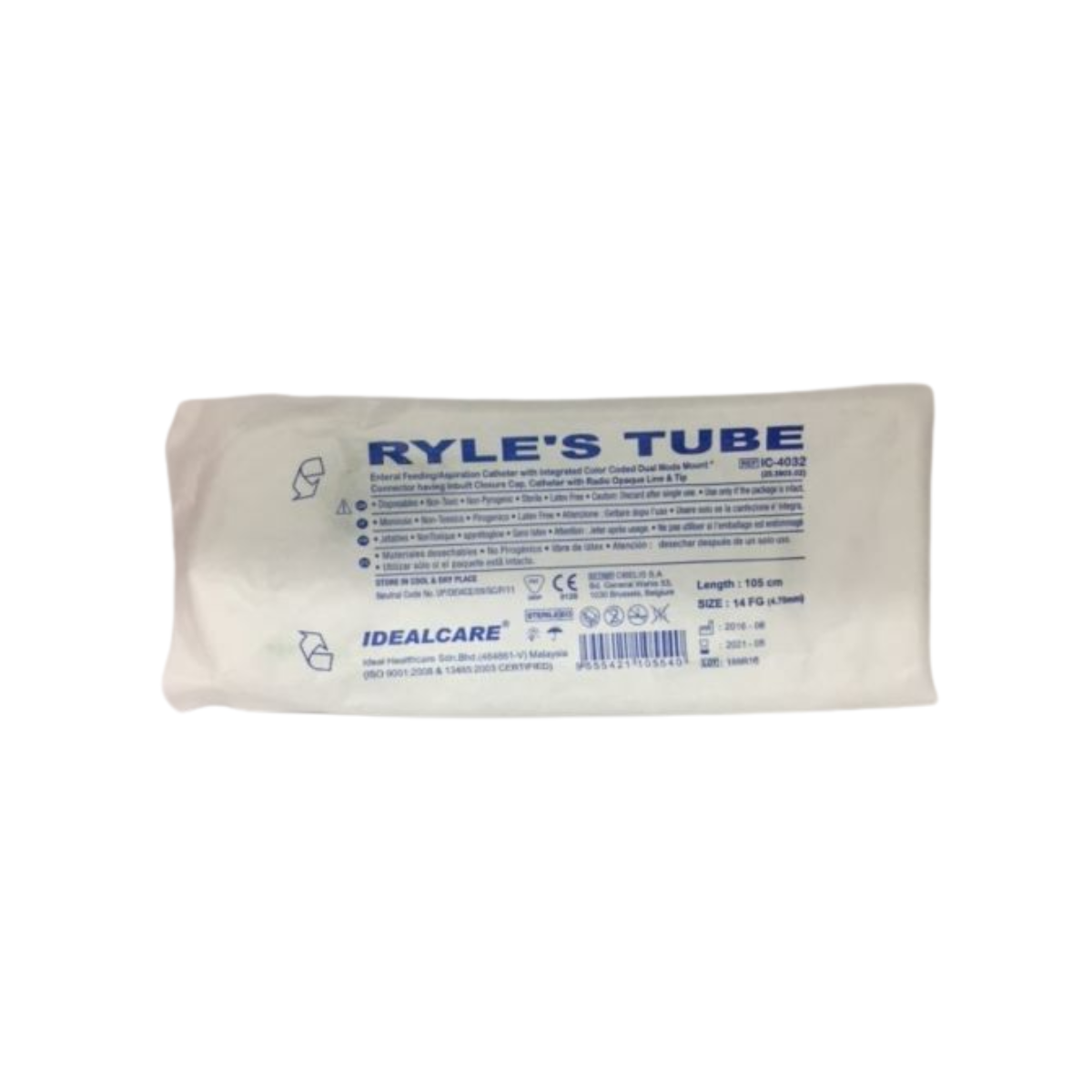IDEALCARE RYLES TUBE 14FG