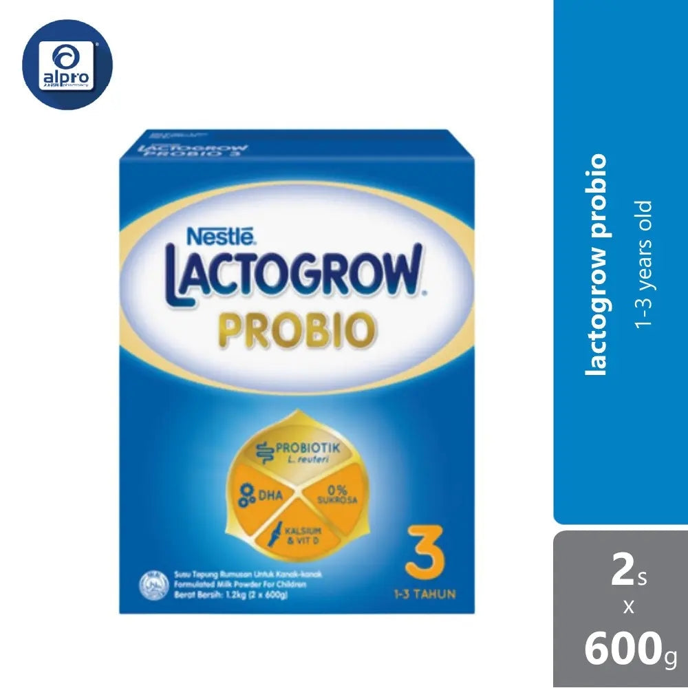 LACTOGROW PROBIO STEP 3 BIB 600G 2S