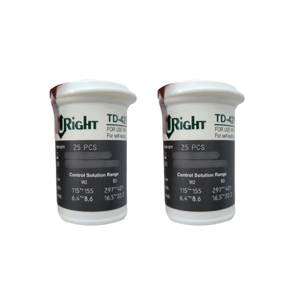 URIGHT GLUCOSE TEST STRIP 25SX2