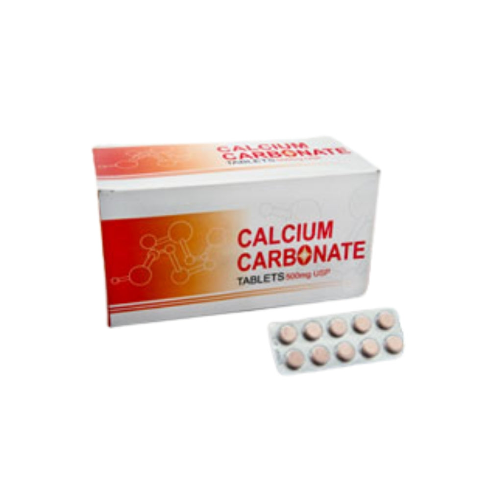 MPI CALCIUM CARBONATE 500MG TAB BOXOF 100X10S