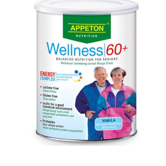 APPETON WELLNESS 60+ (VANILLA) 400G