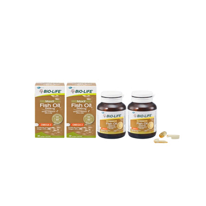 BIO-LIFE MAXX FISH OIL 1000MG30SX2