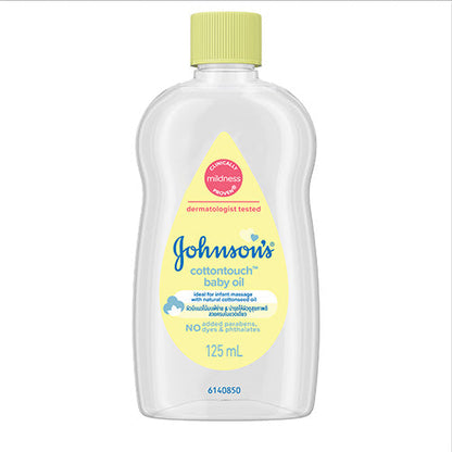 JOHNSONS BABY COTTON TOUCH OIL 125ML