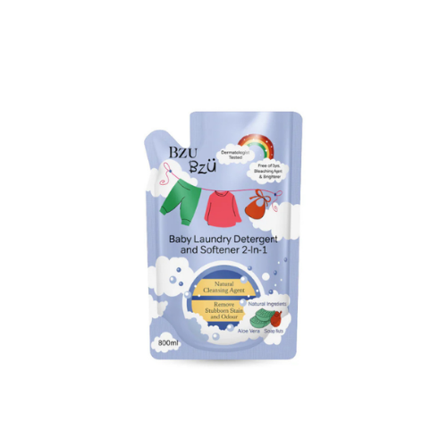 BZU BZU BABY LAUNDRY DETERGENT & SOFTENER 2IN1 800ML