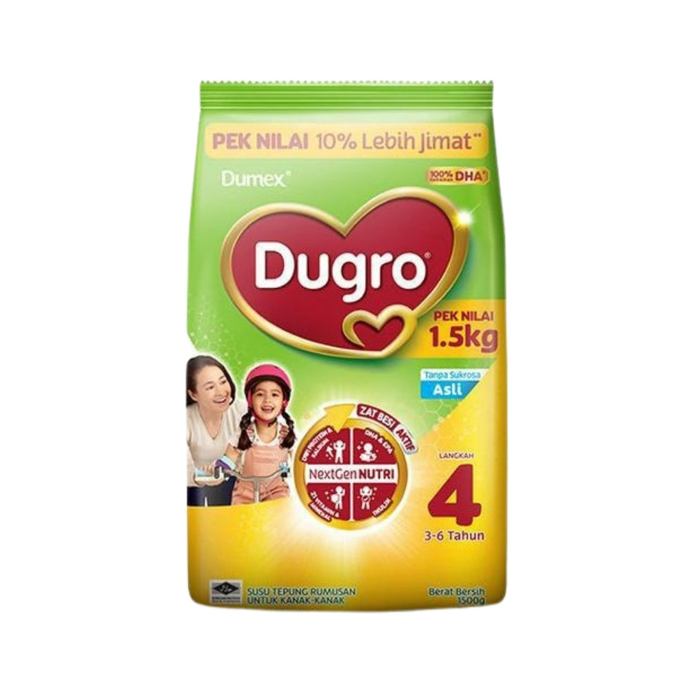 DUMEX DUGRO 4 ASLI DHA 3-6Y 1.5KG