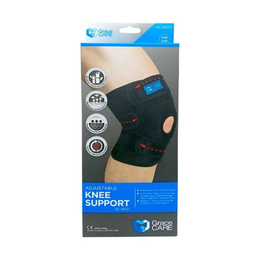 GRACE CARE ADJUSTABLE KNEE BRACE WITH PATELLAR KB221