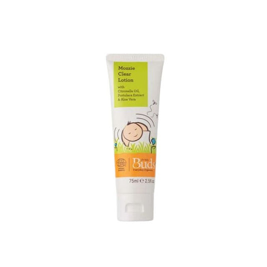 BUDS CHERISHED ORGANICS MOZZIE CLEAR LOTION 75ML (TUBE)