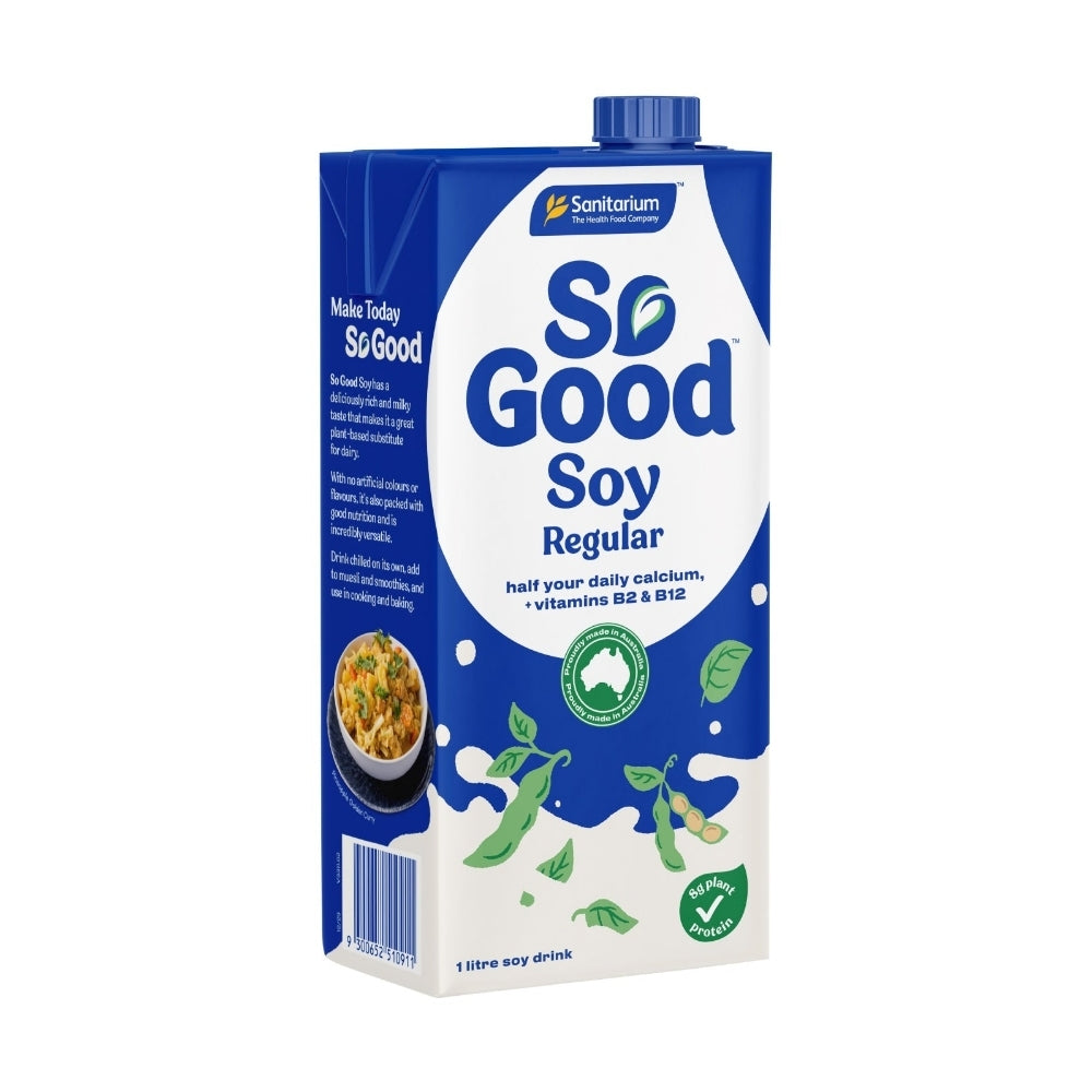 SO GOOD SOYMILK REGULAR 1L