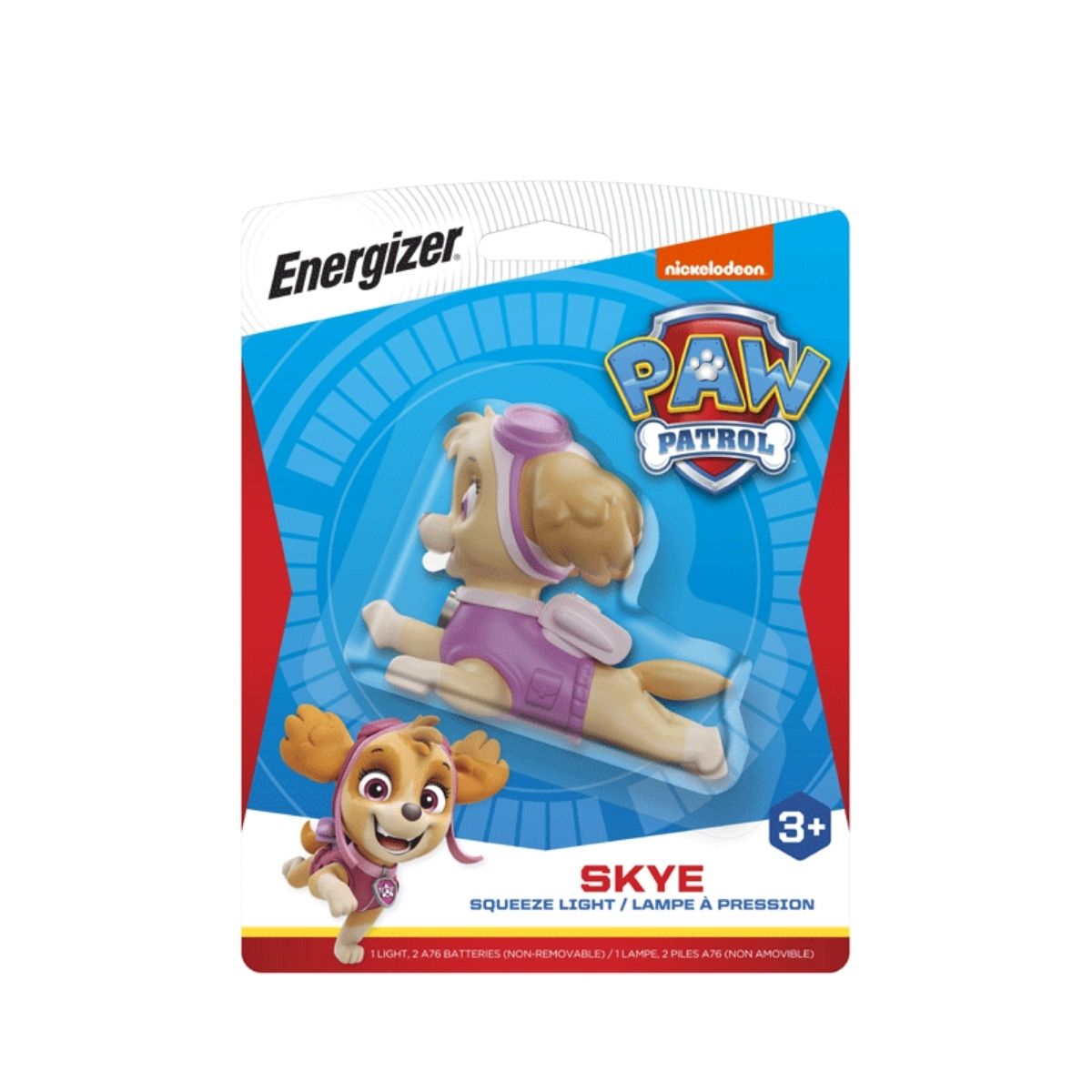 ENERGIZER PAW PATROL SQUEEZE LIGHT- SKYE