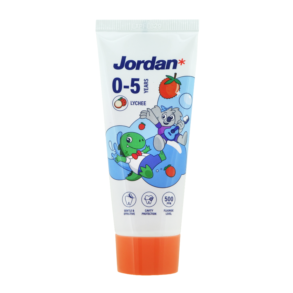 JORDAN STEP 1 LYCHEE TOOTHPASTE 75G