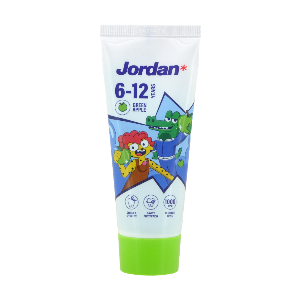JORDAN STEP 2 GREEN APPLE TOOTHPASTE 75G