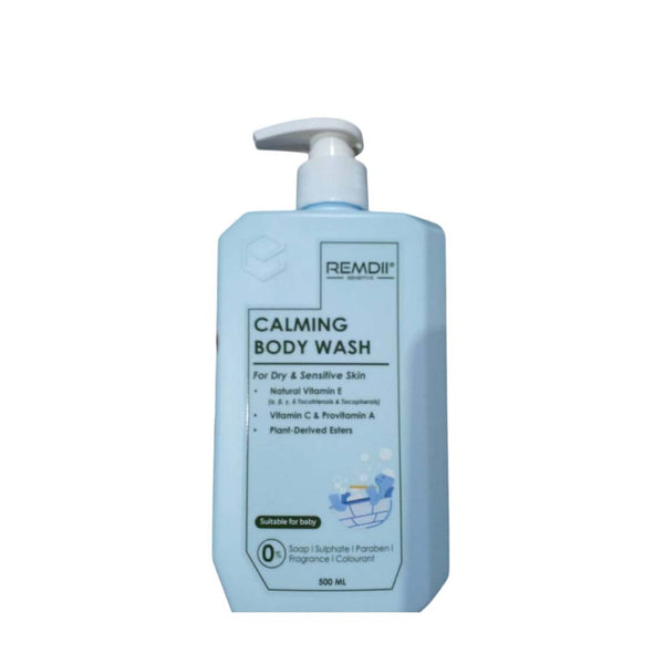 REMDII SENSITIVE CALMING BODY WASH 500ML
