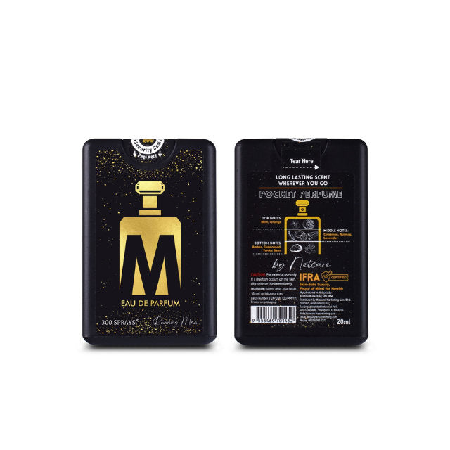 NETCARE EAU DE PARFUM RUNNING MAN - M POCKET PERFUME 20ML