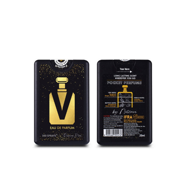 NETCARE EAU DE PARFUM RUNNING MAN - V POCKET PERFUME 20ML