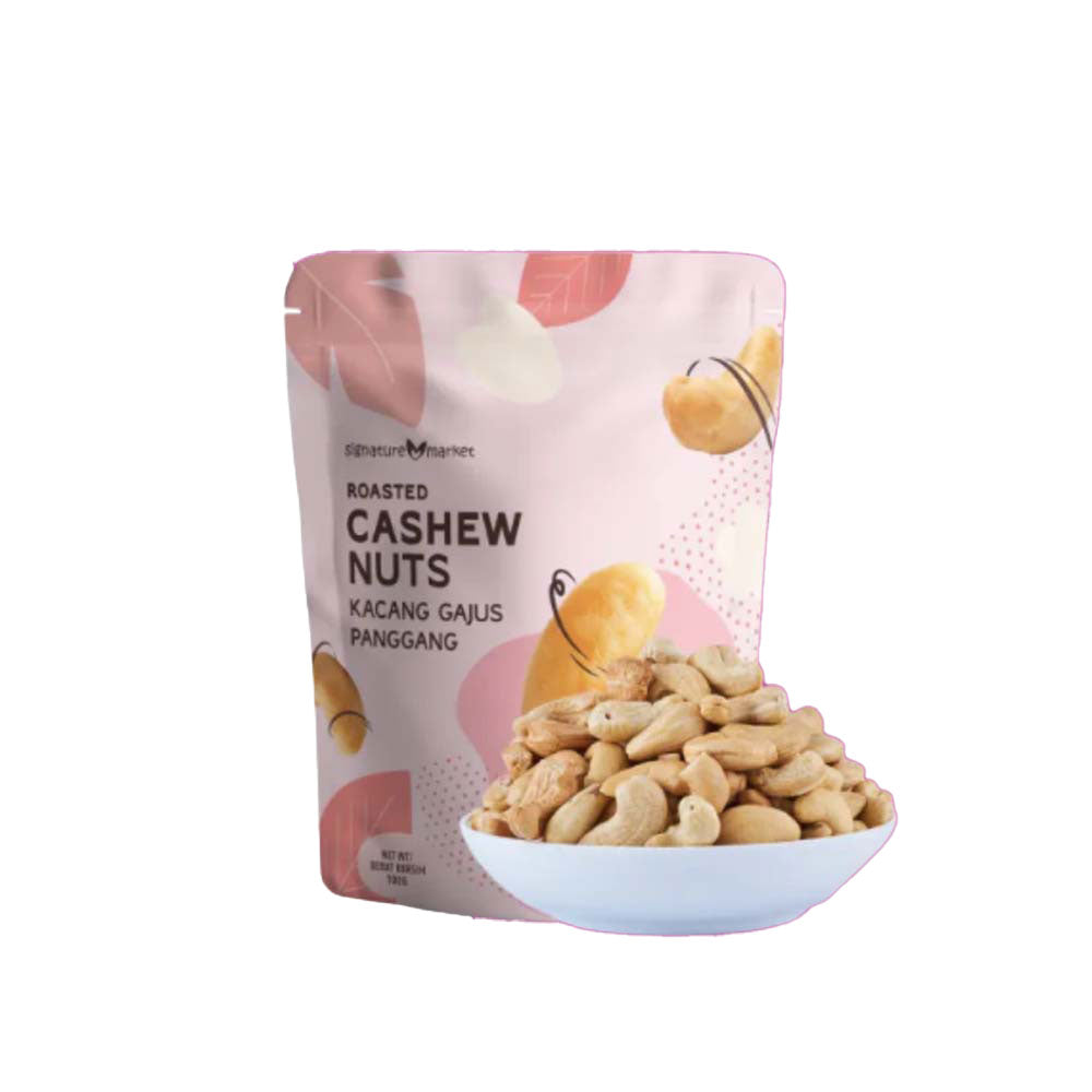 SIGNATURE MARKET ROASTED CASHEW NUTS 100G
