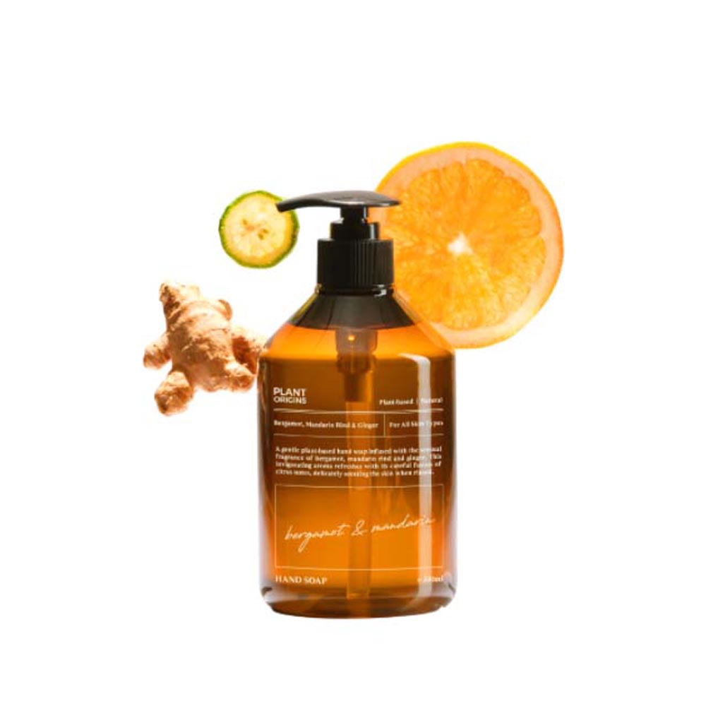 PLANT ORIGINS BERGAMOT & MANDARIN HAND SOAP 300ML