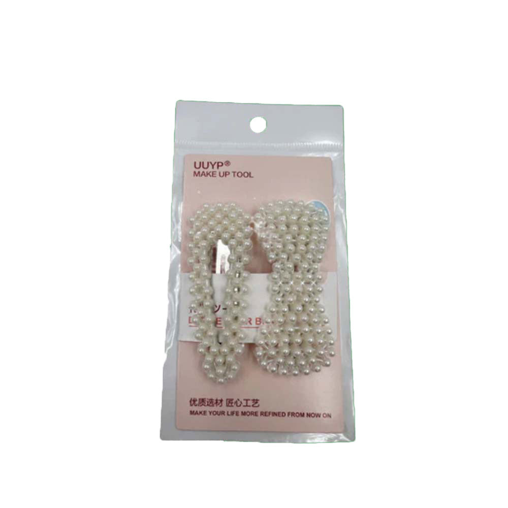 UUYP HAIR CLIP PEARL 2S
