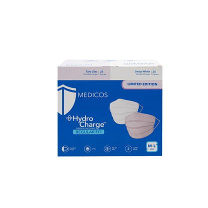 MEDICOS 4PLY HYDROCHARGE REGULAR FIT DUO TARO LILAC 50S