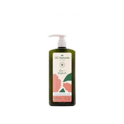 ORGANIC CARE NATURALS MOISTURISING BODY WASH ROSE & PATCHOULI 725ML