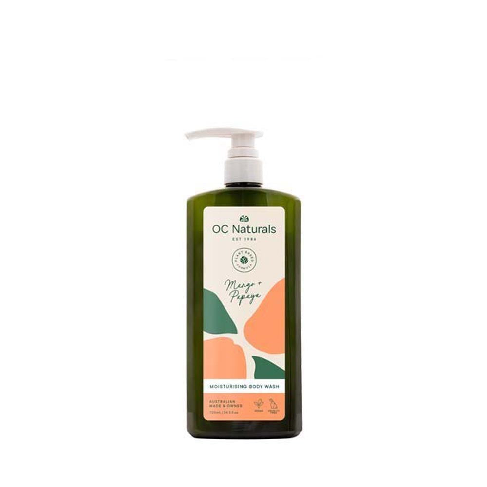 ORGANIC CARE NATURALS MOISTURISING BODY WASH MANGO & PAPAYA 725ML