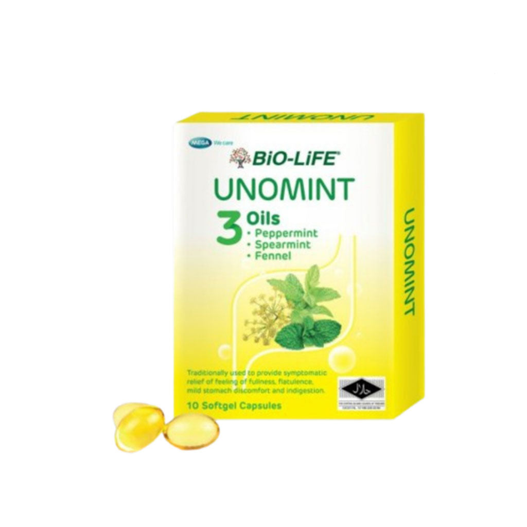 MEGA UNOMINT SOFTGEL CAP 10S