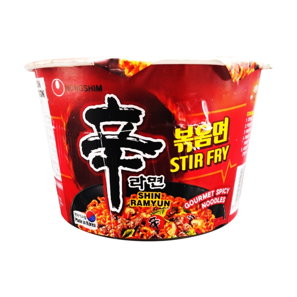 NONGSHIM SHIN STIR FRY RAMYUN BOWL 105G