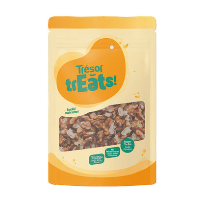 TRESOR ROASTED & HONEY SESAME WALNUTS 130G
