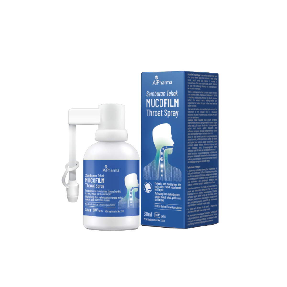 MUCOFILM THROAT SPRAY 30ML