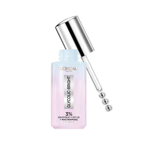 LOREAL GLYCOLIC-BRIGHT EYE SERUM 20ML